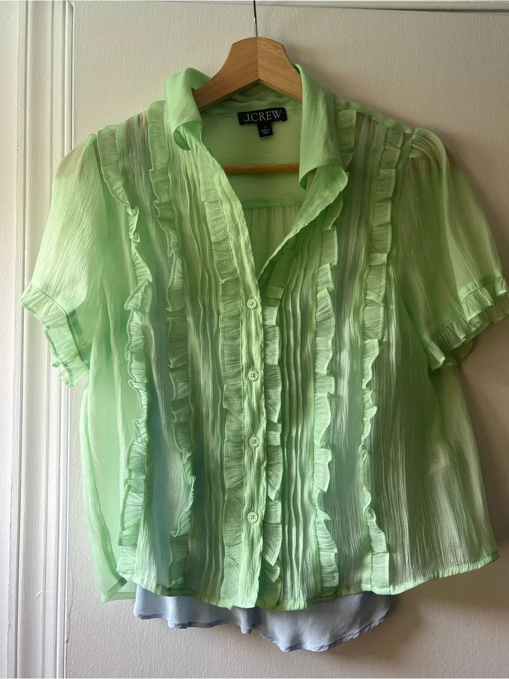 J. Crew light mint